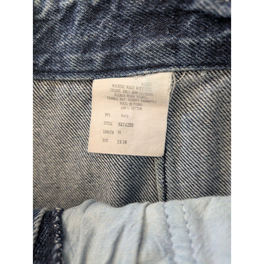 Vintage Wrangler Silverlake Jeans Womens Juniors Waist 32" High Rise Size 15/16 - Picture 4 of 9